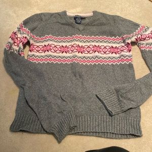 Vintage & NWOT Aeropostale Gray Ski Sweater